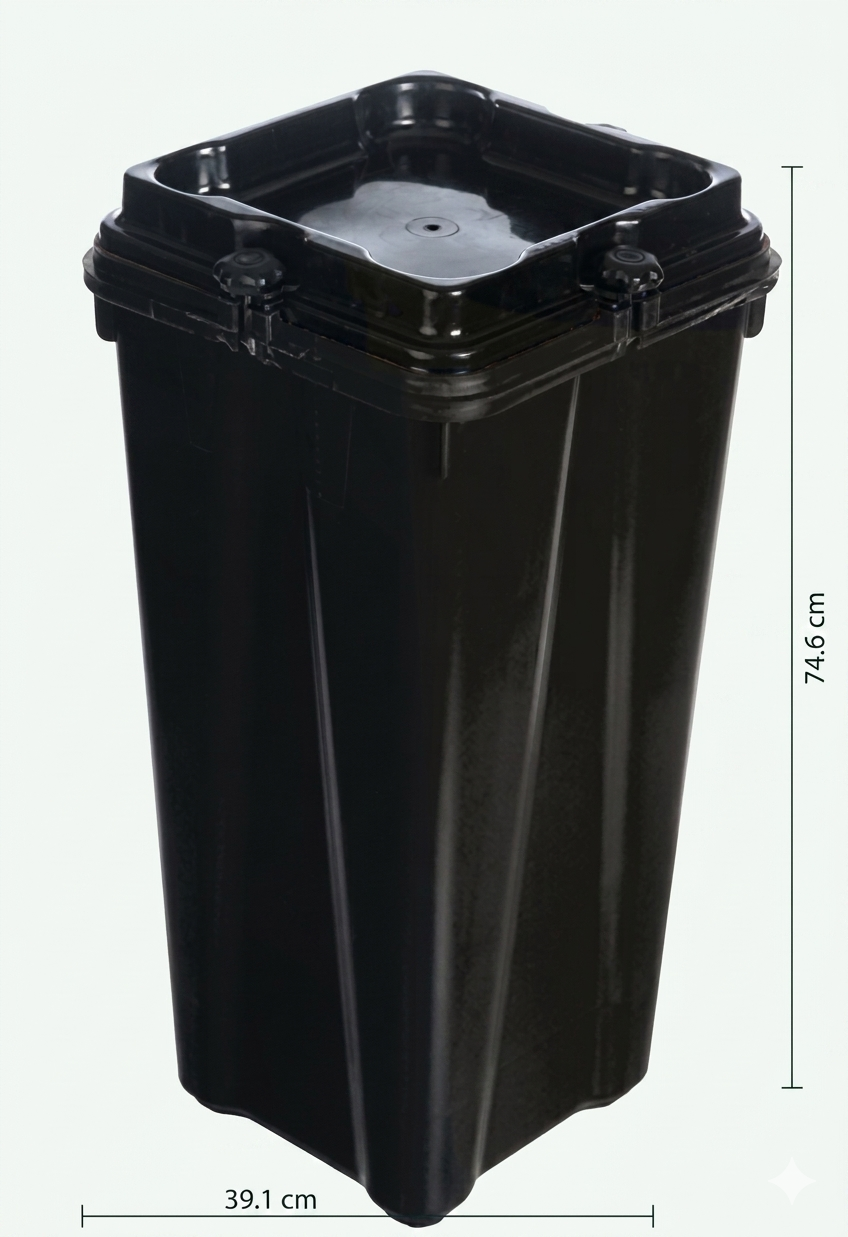 Contenedor biosanitario de 50 litros